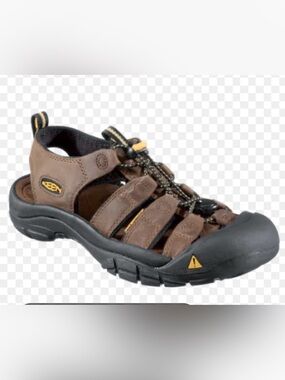 KEEN Men’s Newport Brown Men's Closed-Toe Outdoor Sandals Size 10.5